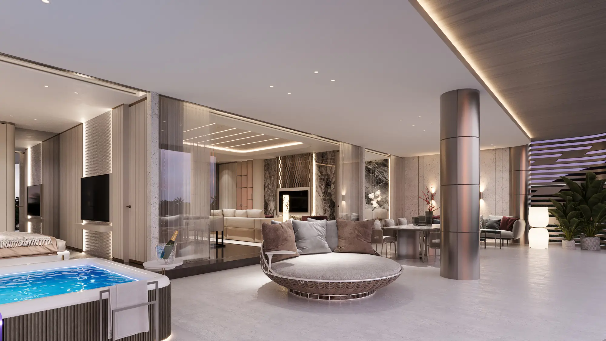 Interior di Magnum Resort Sanur