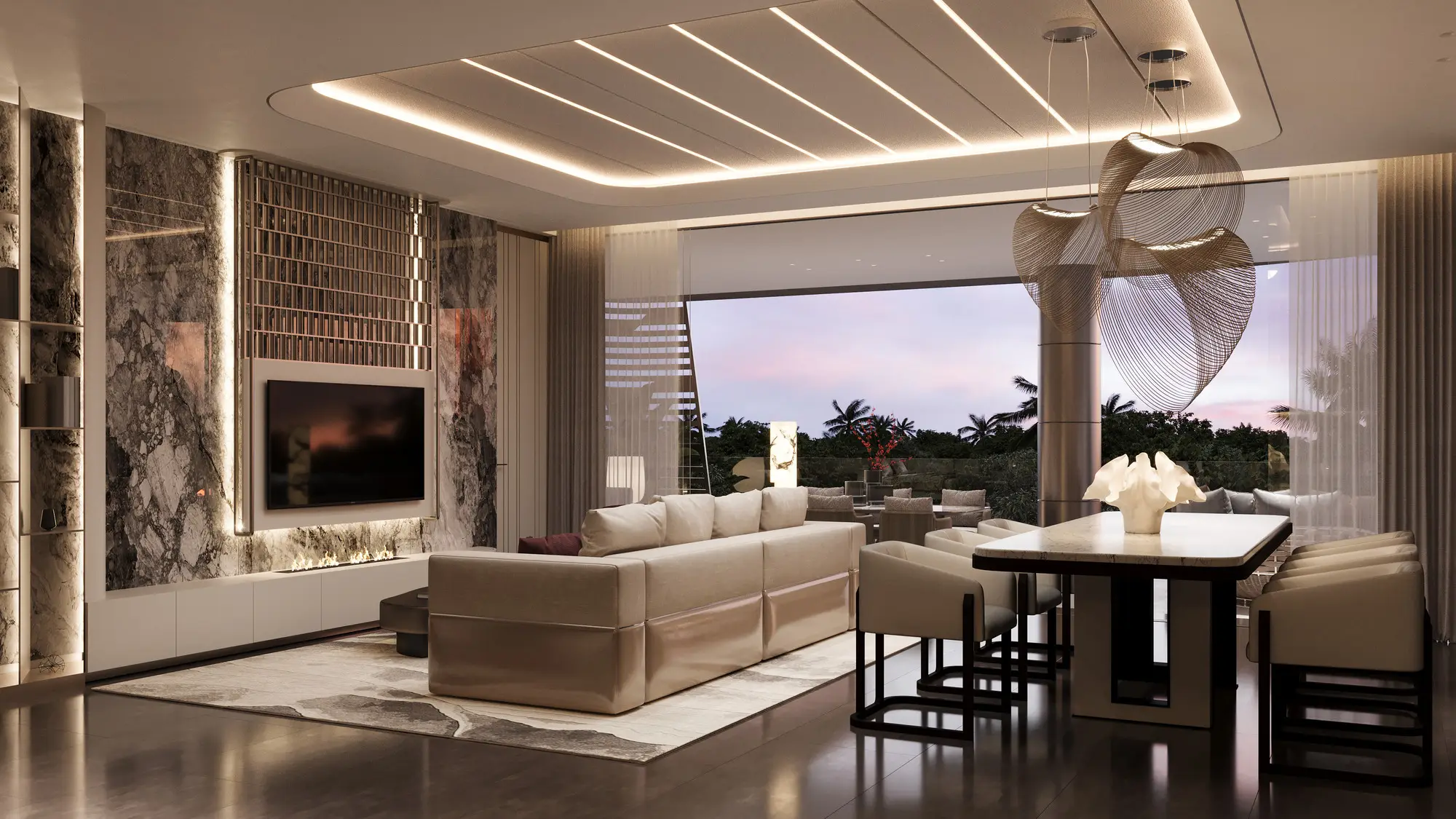 Interior en Magnum Resort Sanur