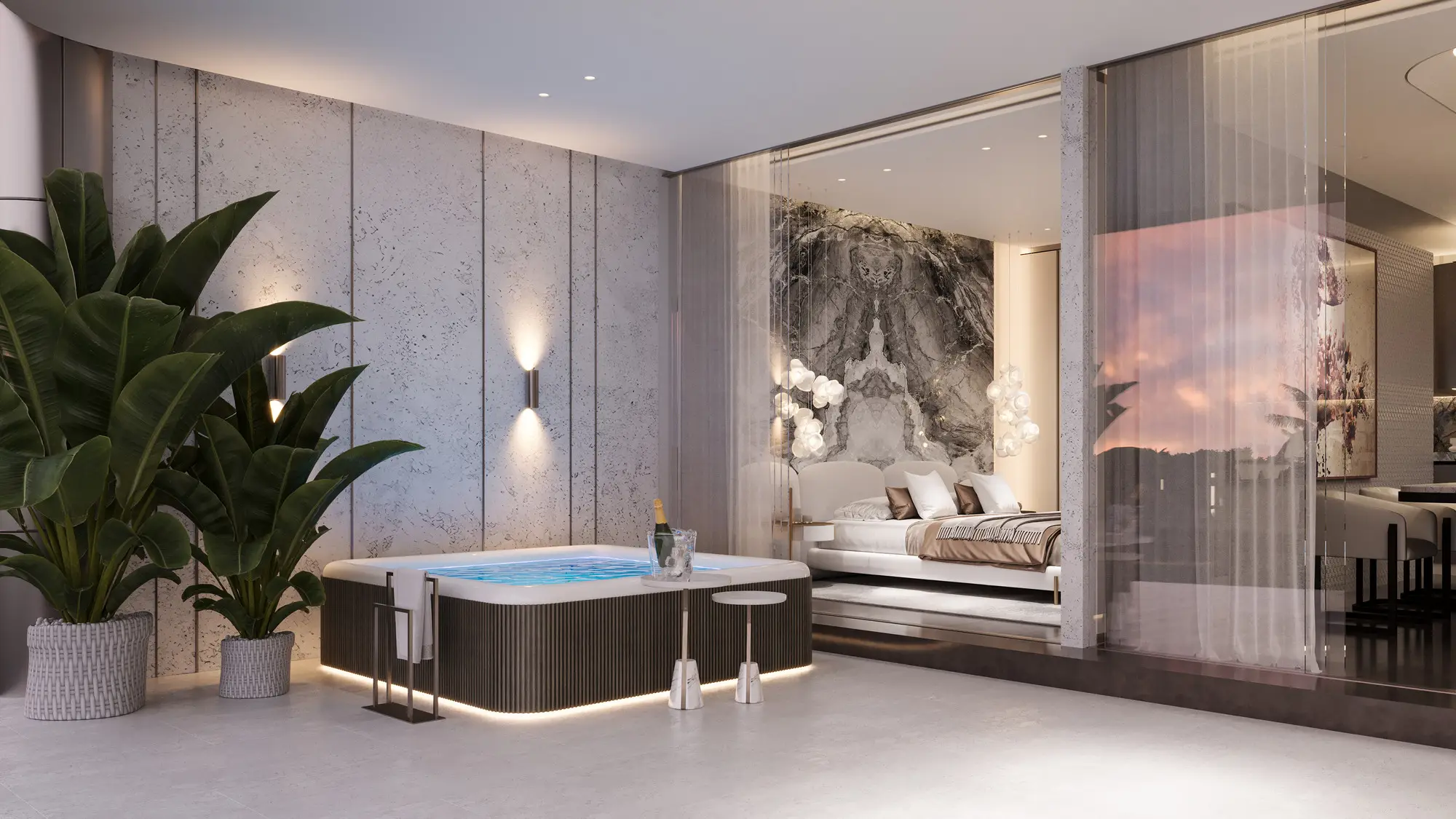 Interior en Magnum Resort Sanur