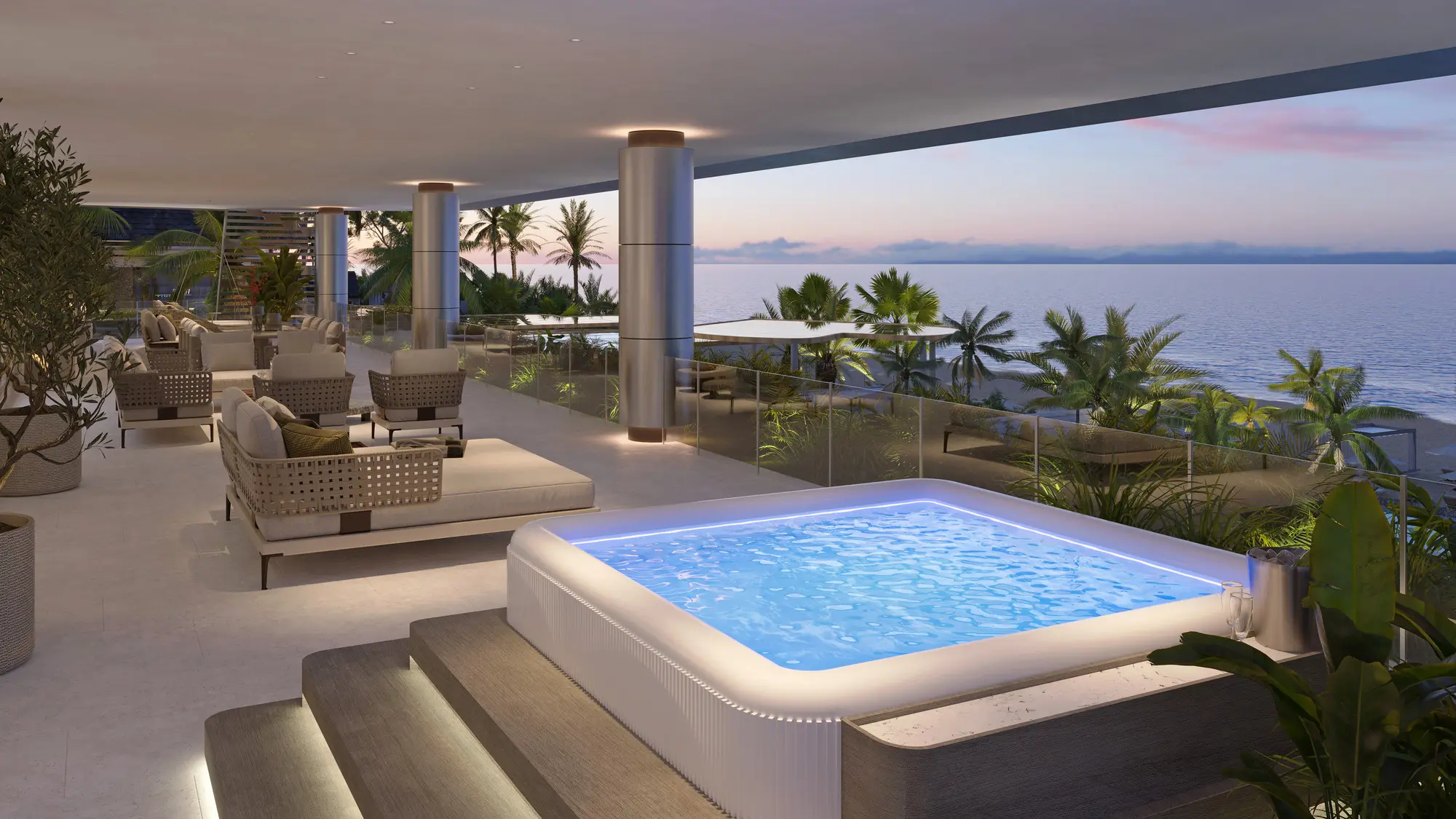 Interior en Magnum Resort Sanur
