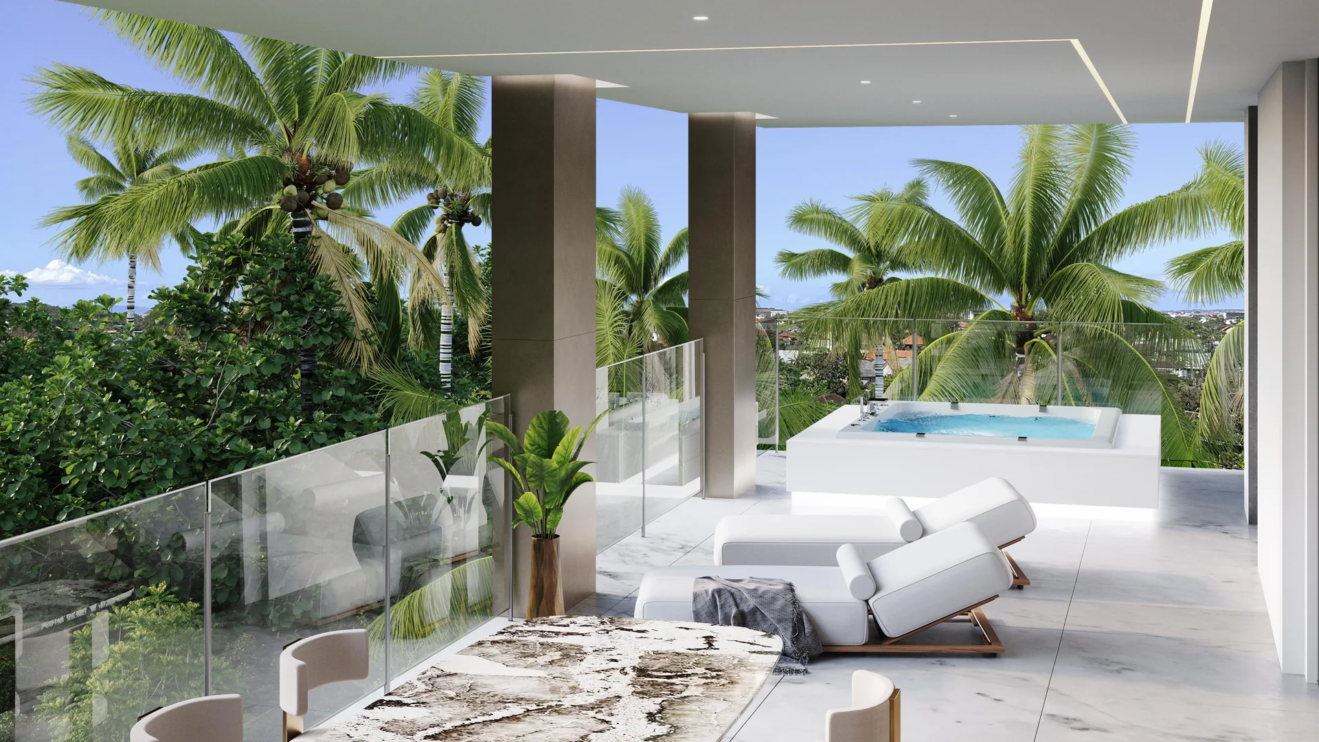 Penthouse interior at The Umalas Signature in Umalas, Bali